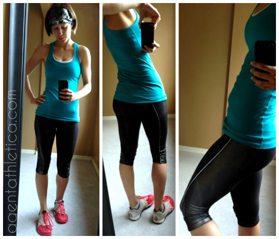 lululemon-brisk-bloom-push-your-limits-tank-love-red-speed-shorts - Agent  Athletica