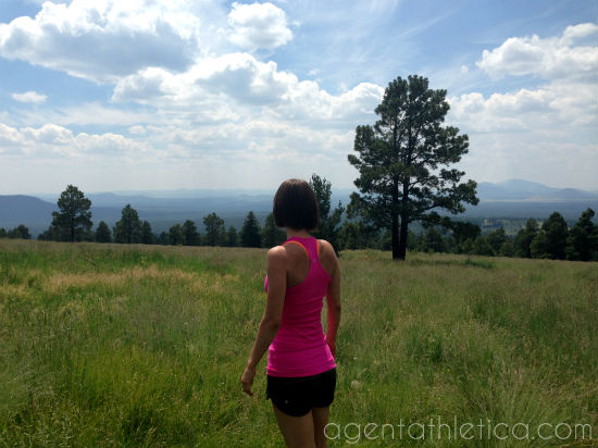 lululemon-brisk-bloom-push-your-limits-tank-love-red-speed-shorts - Agent  Athletica