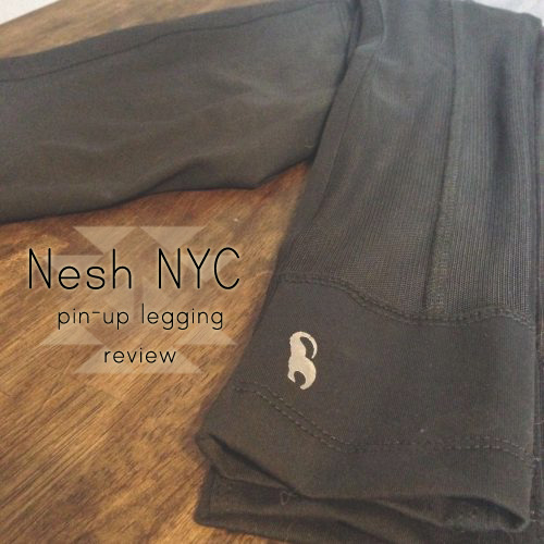 Review of Nesh NYC's back seamed pin-up leggings