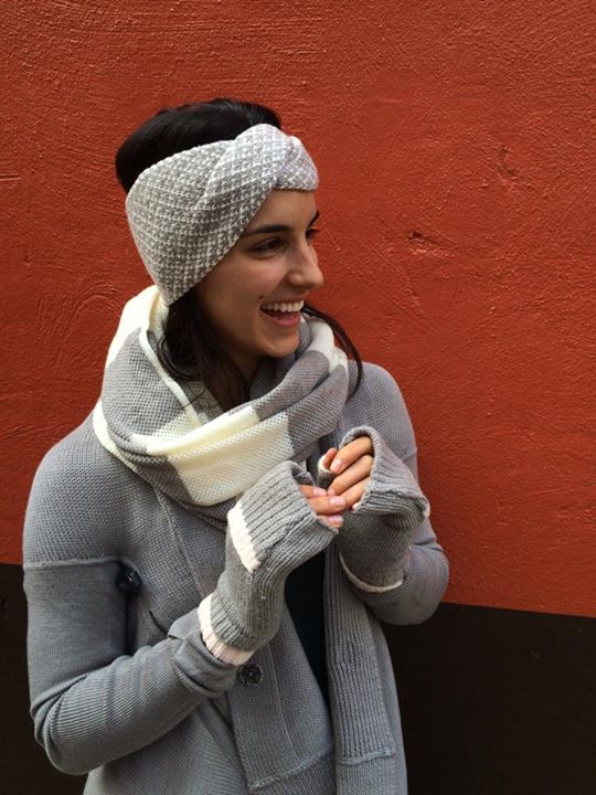lululemon-grey-happy-yogi-hand-warmers-gloves-heart-opener-scarf-twisted-bliss-ear-warmer-headband