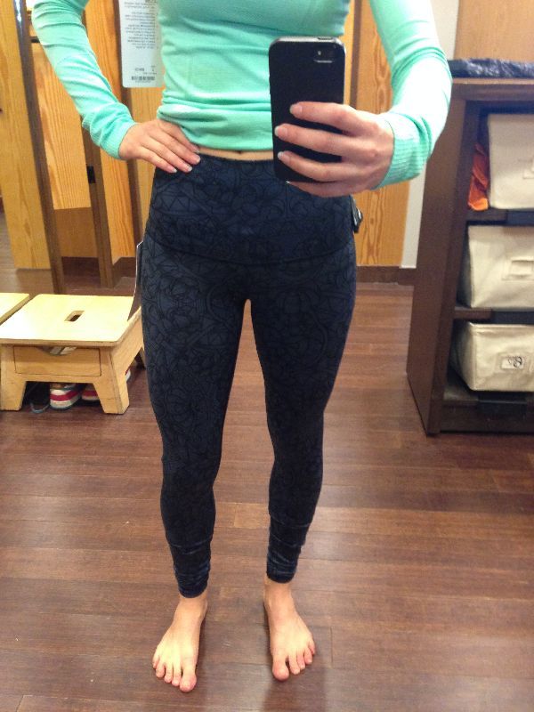 Lululemon try-on review prisma inkwell rolldown wunder under pants