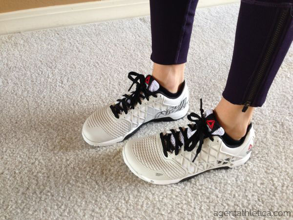 Reebok porcelain black white CrossFit nano 4.0