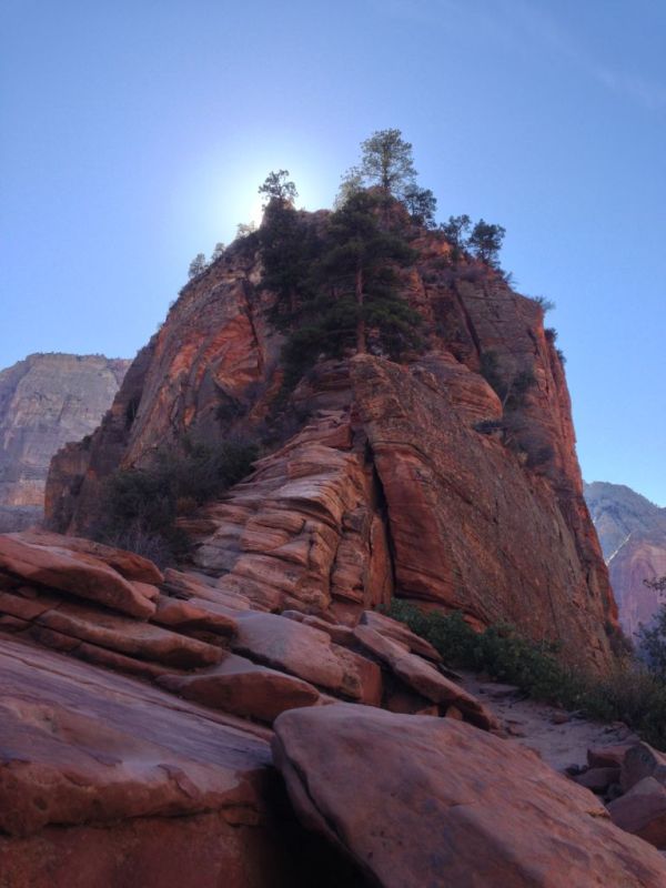 Zion National Park Angel's Landing hike chains