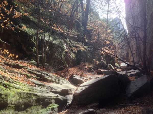 Zion National Park Hidden Canyon hike: inside the canyon