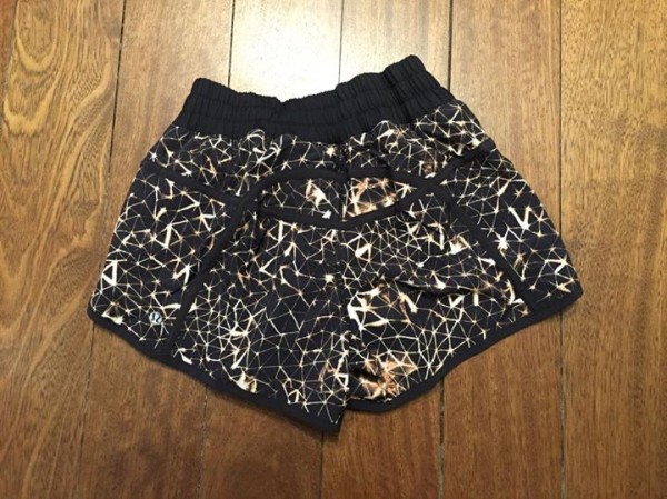 Lululemon star crushed tracker shorts
