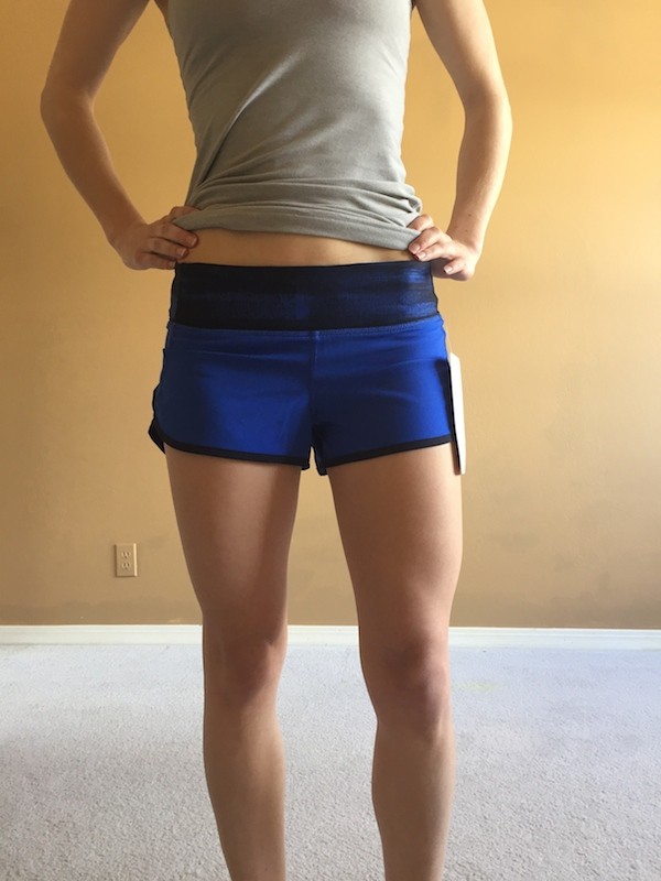 Lululemon deals shorts blue