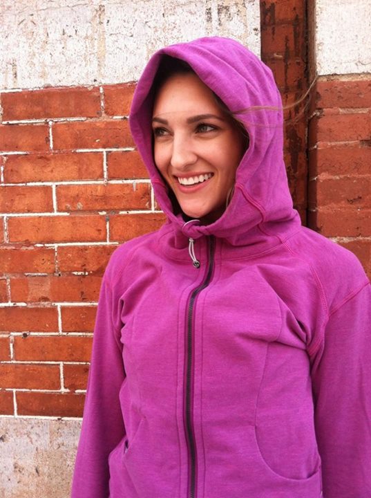 Lululemon ultra violet on the daily hoodie