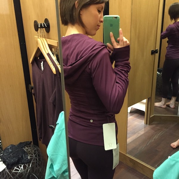 Lululemon in flux jacket review plum