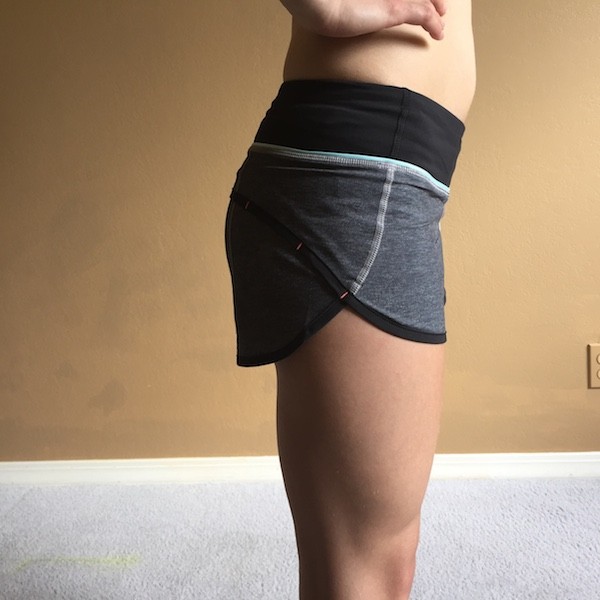 Lululemon textured greyt black speed shorts review 2