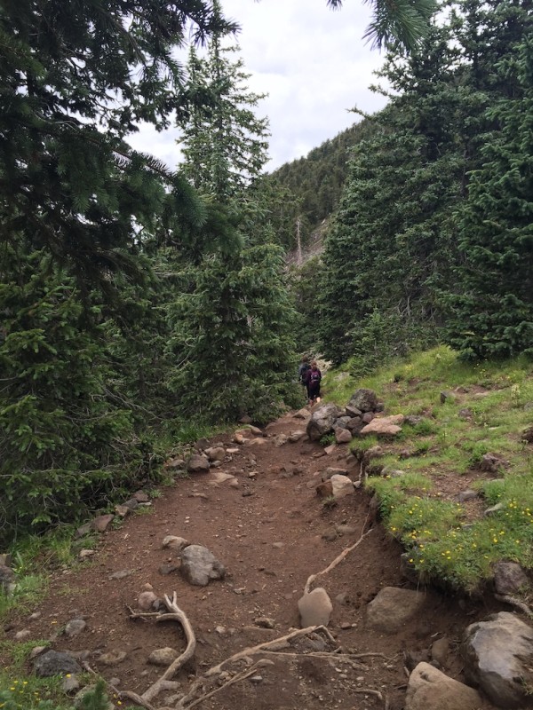 Humphreys trail hike Flagstaff 1