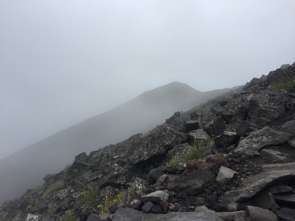 Humphreys trail hike Flagstaff clouds 2