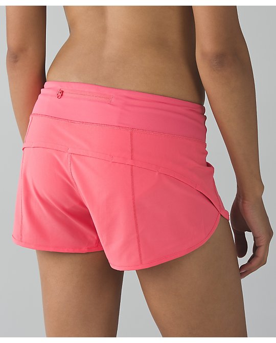 Lululemon pink lemonade speed shorts