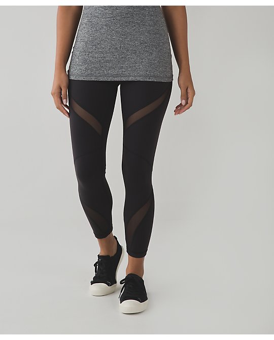 LULULEMON Wunder Under High-Rise Tech Mesh (black) | Leggings are not pants,  Bandage leggings, Clothes design