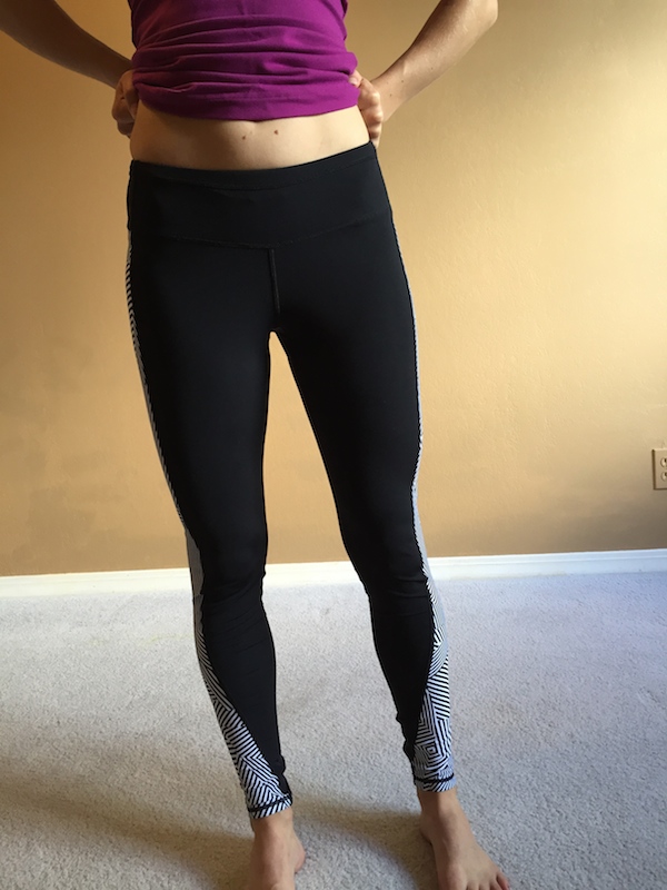 K-Deer Jennifer stripe leggings review 2 - Agent Athletica