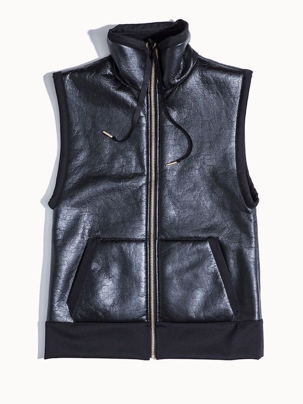 Alala vegan leather sherpa vest