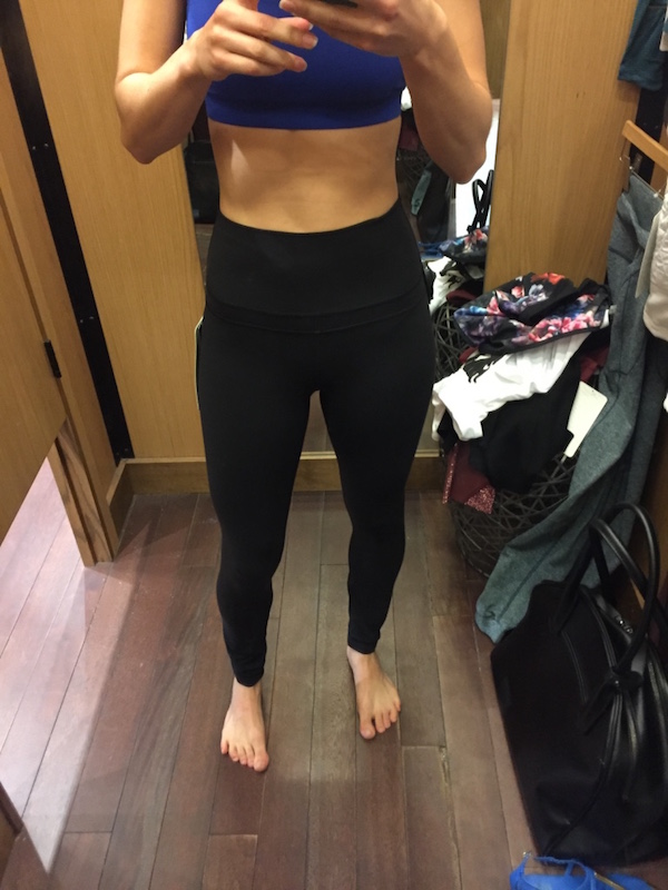 Lululemon Tight Stuff Scalloped & Reflective Tight // 6