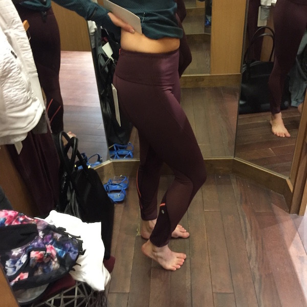 Lululemon all meshed up tight review bordeaux drama 1