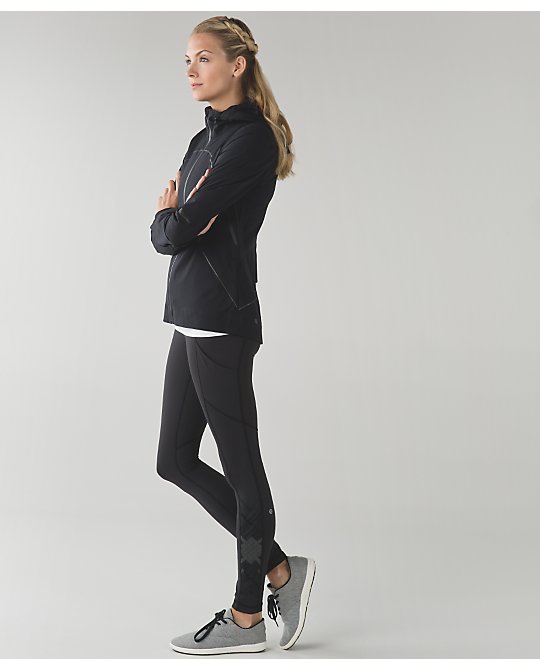 Lululemon black speed tight special edition weave