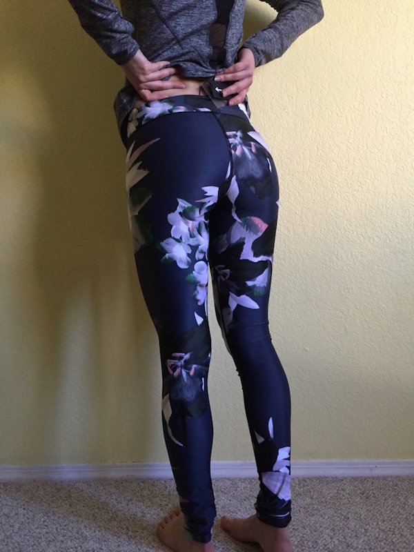 The Upside dark lily yoga pants review 2