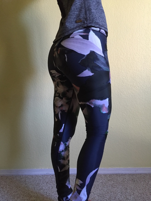 The Upside dark lily yoga pants review 4