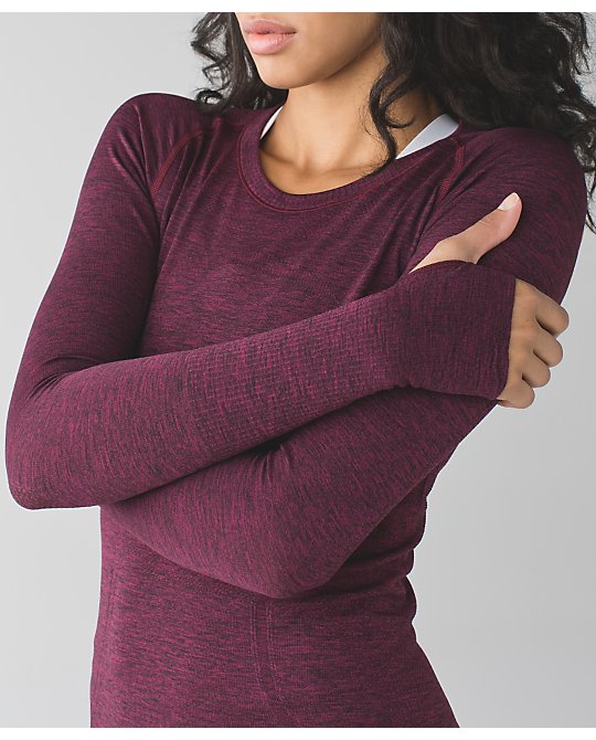 Lululemon Swiftly Speed Long Sleeve - Black / Black / Black - lulu