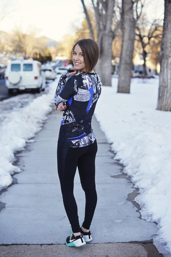 What To Wear With Printed Leggings To Not Look Fat - Gretchy - The