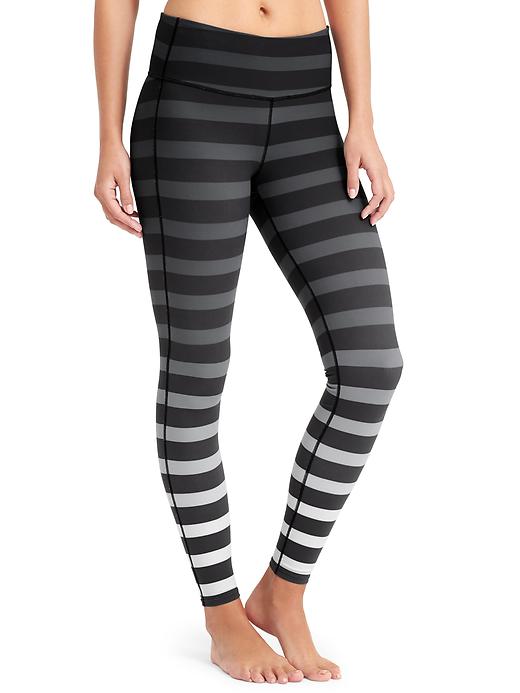 K-Deer Ombre Stripes Alexis Leggings Yoga Size Large