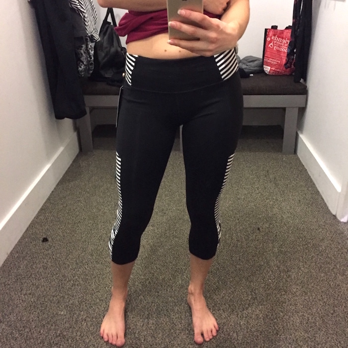 Calia Black Faux Leather Leggings Yoga Pants Activewear Medium