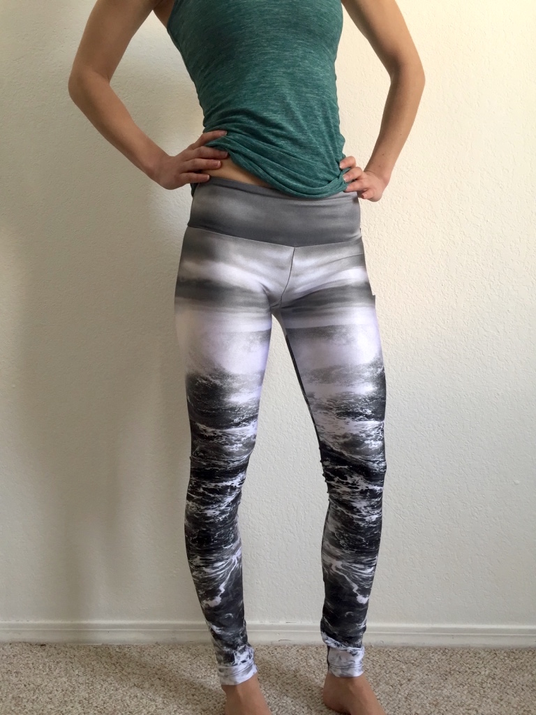 Carbon38 Leggings Womens Small High Rise Constellation Workout Black Gold  Stars