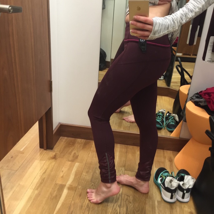 Lululemon bordeaux drama pace queen tights review 2