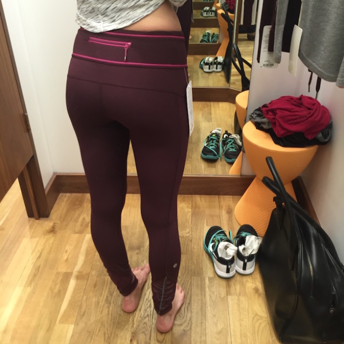 Lululemon bordeaux drama pace queen tights review 3