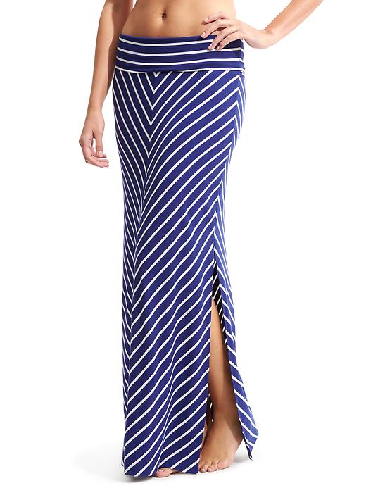 Athleta stripes seaside maxi skirt