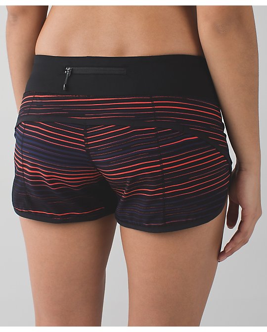 Lululemon twisted dune alarming speed shorts