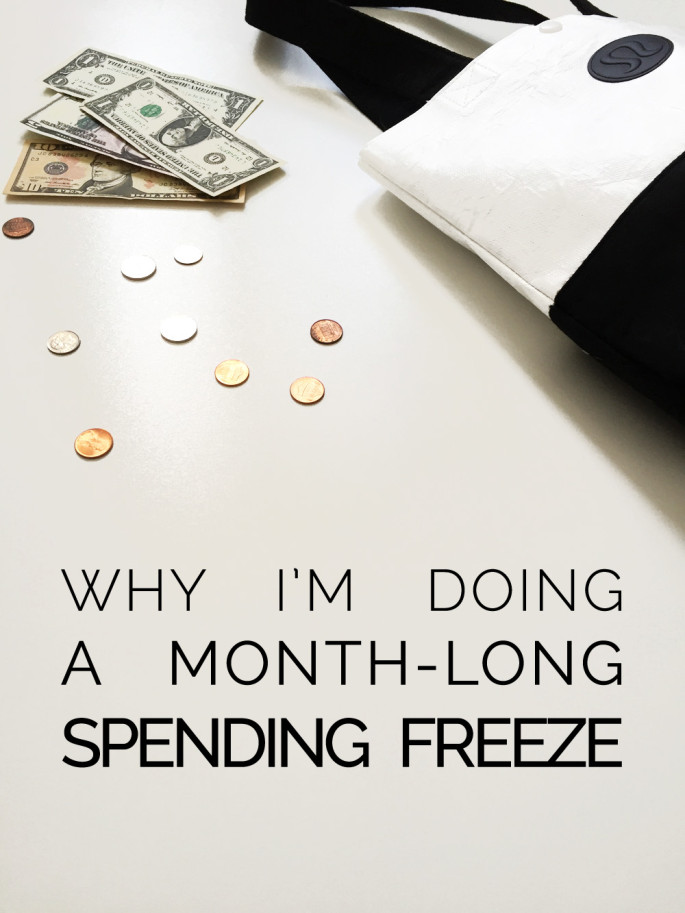 The benefits of doing a month-long spending freeze