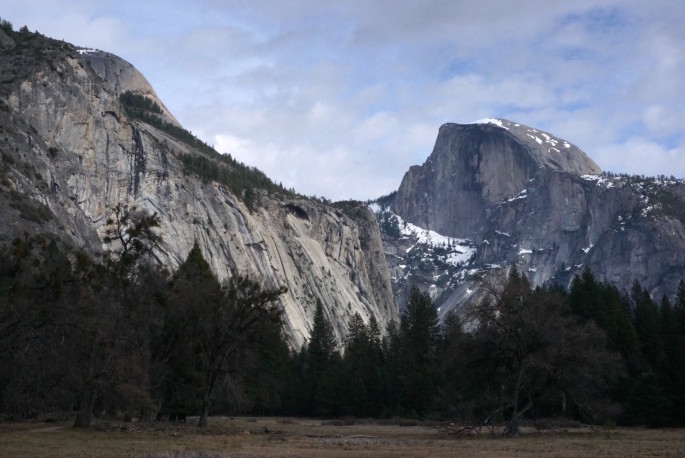 Half Dome from Cook's Meadow