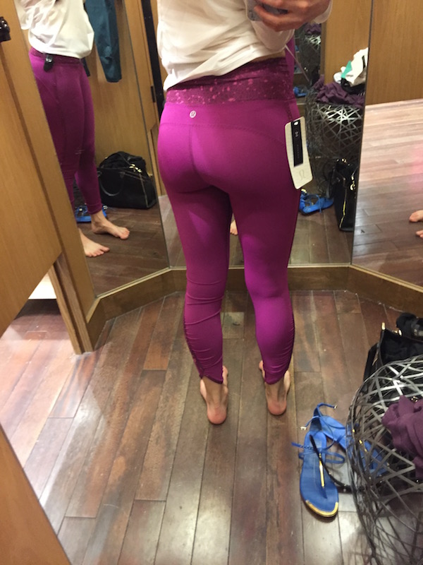 Lululemon real quick tights review regal plum