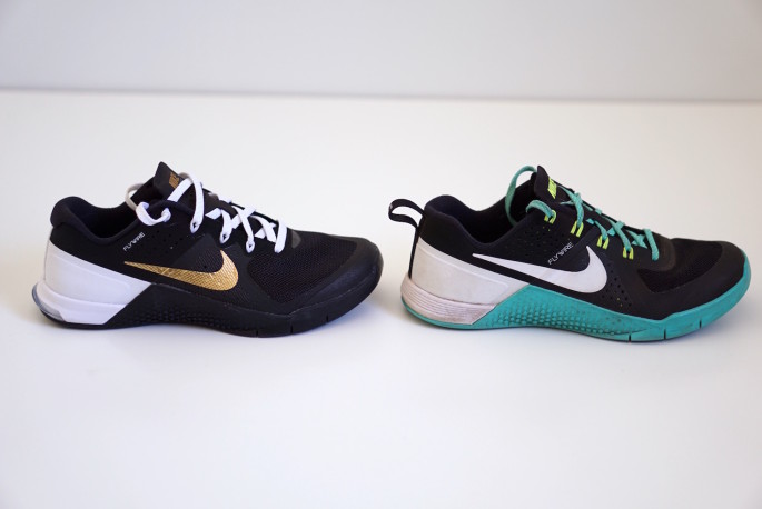 Nike Metcon 1 versus Metcon 2