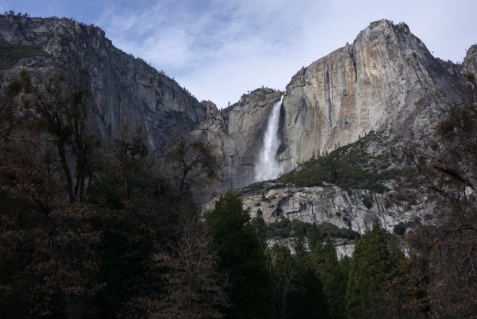 Upper Yosemite Falls from Cook's Meadow
