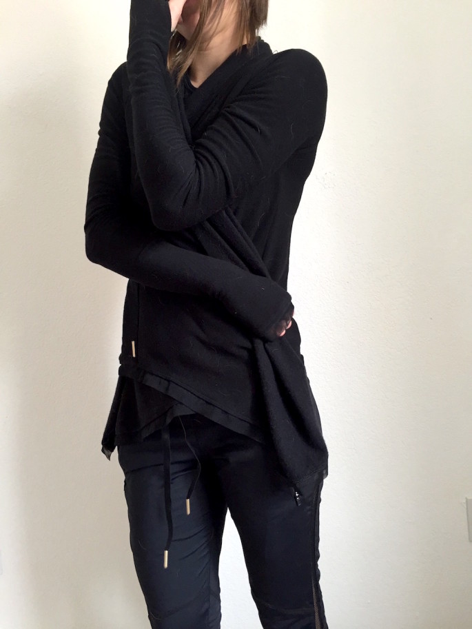 Alala black everyday cardigan review