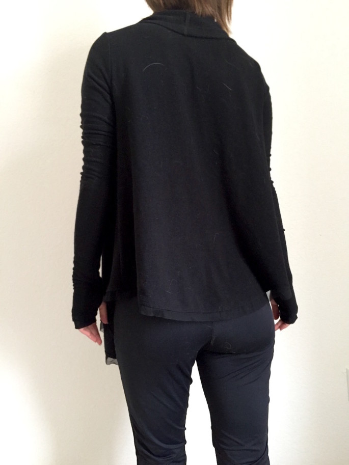 Alala everyday cardigan review black