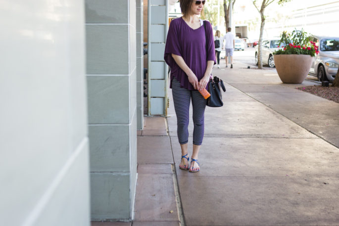 Casual outfit with leggings