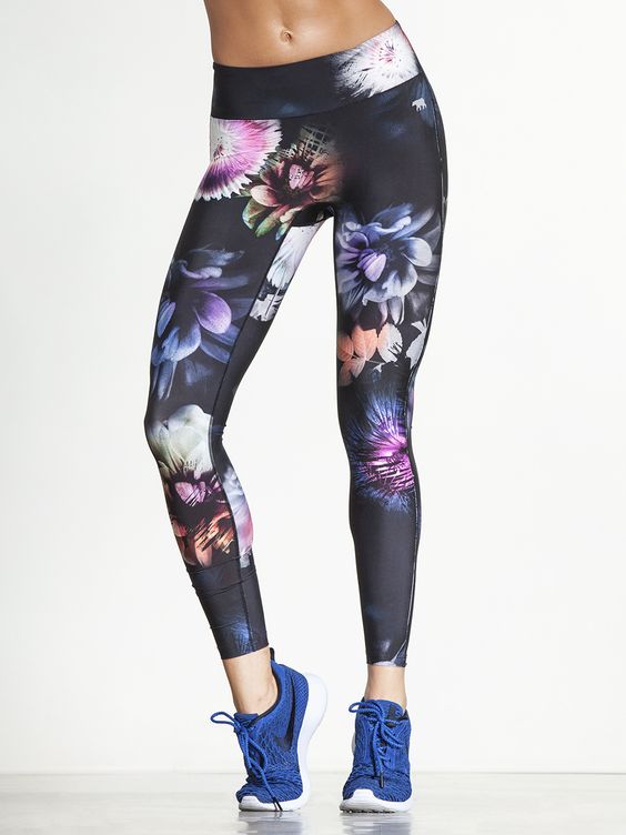 Running Bare gemma print leggings