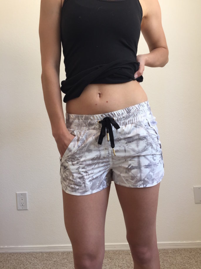 Alala woven shorts white shadow review
