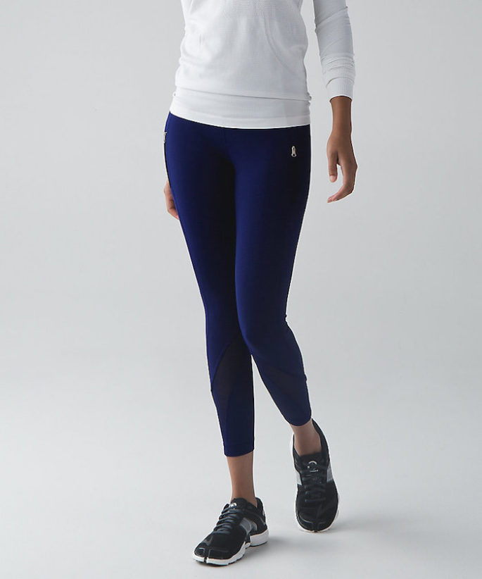 Lululemon Cobalt Blue Capri Leggings (M) — WIN Online Shop