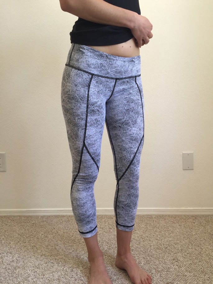 Vimmia splice capri speckle print review