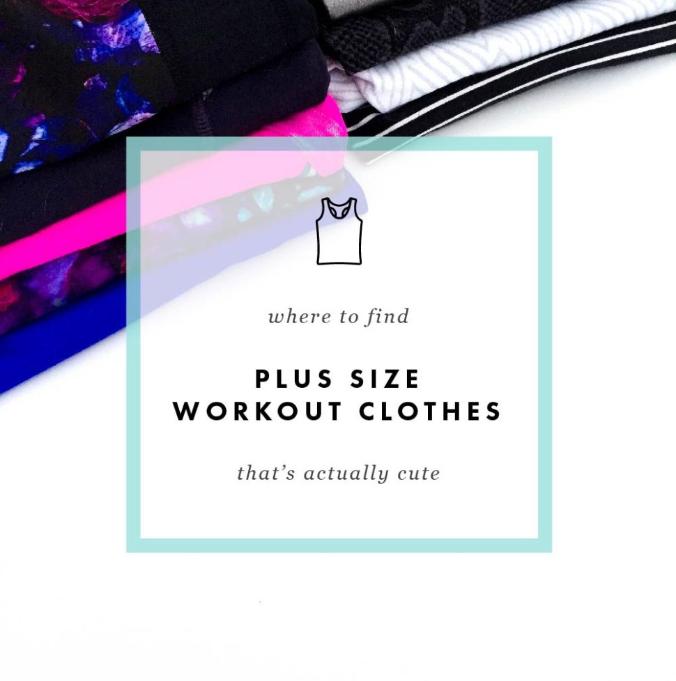 Plus size activewear options that are actually cute and stylish