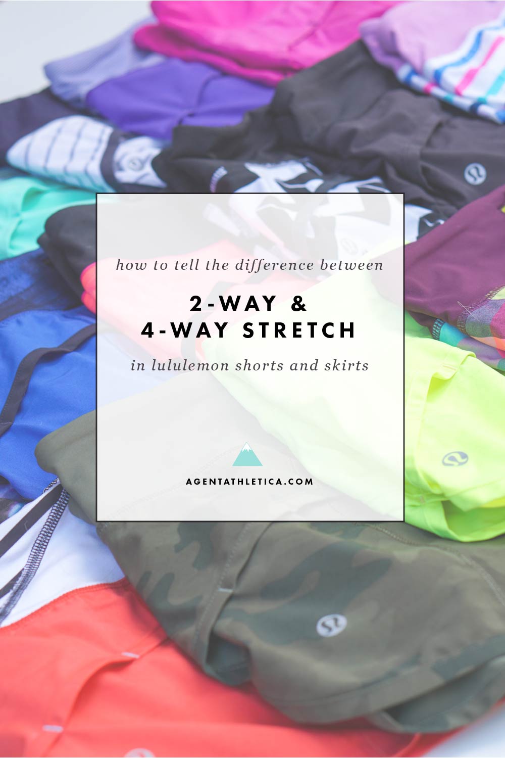 How to Tell the Difference between Lululemon 2-Way and 4-Way Fabric - Agent  Athletica