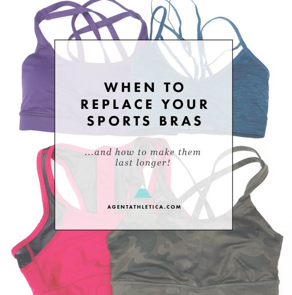 How to know when it's time to replace your sports bras