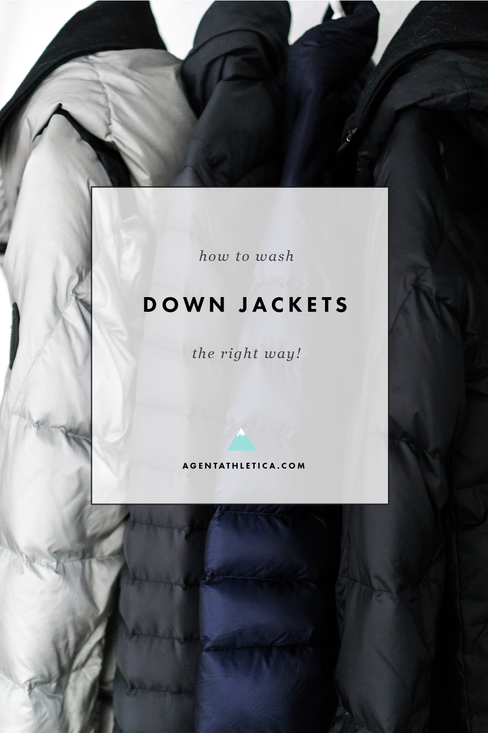 How to Properly Wash Down Puffer Jackets - Agent Athletica