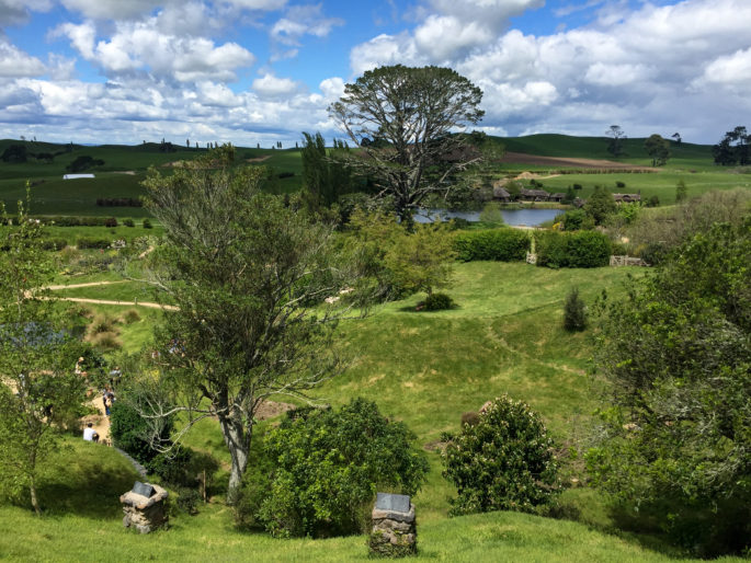 Hobbiton movie set